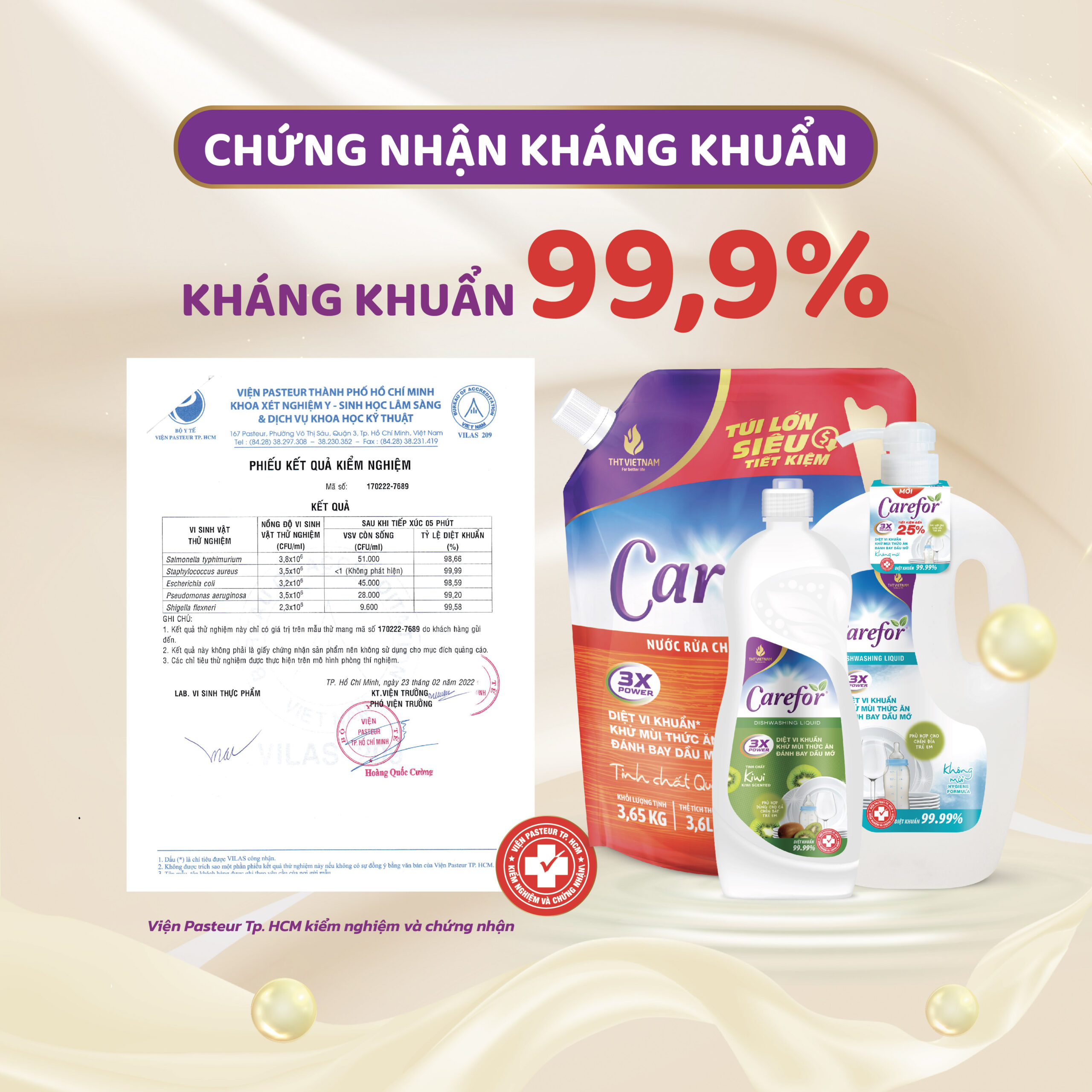 Nước rửa chén bát Carefor 1900ml - Ảnh 5