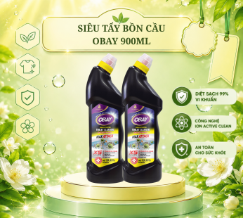 Nước tẩy bồn cầu & vệ sinh nhà tắm Obay 960ml