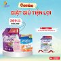 Combo “Giặt giũ tiện lợi”: Nước giặt xả Carefor Ultra Hương Hoa Lan 3,6L, Viên giặt Carefor Matic, Nước giặt đồ lót Carefor Lady
