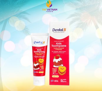 Kem đánh răng thảo dược trẻ em Dental B Thái Lan vị bánh sữa 50gr