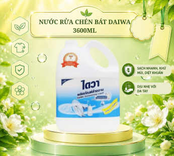 Nước rửa chén bát Daiwa 3600ml